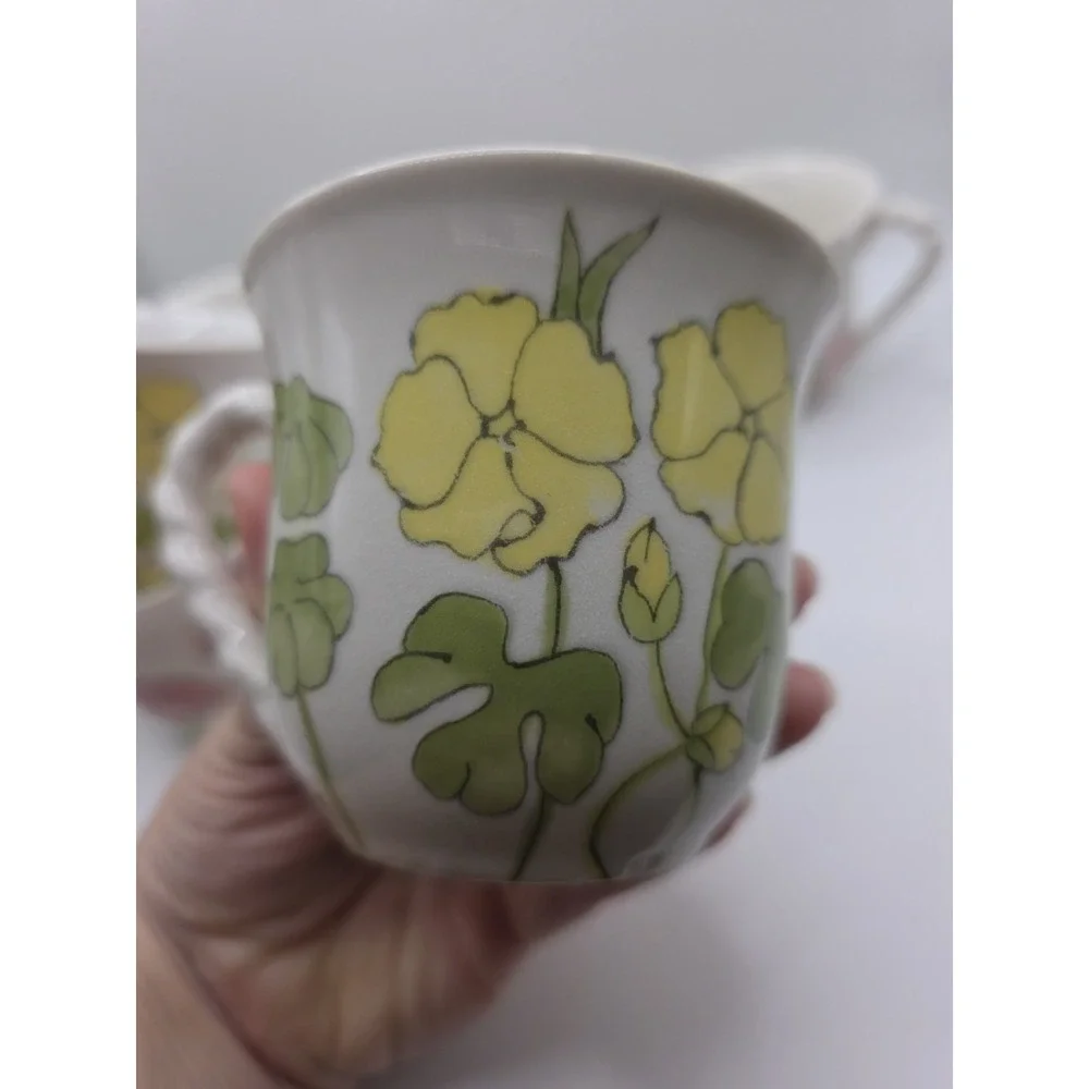 6 Ernestine Salerno Amaryllis Floral Cups Italy